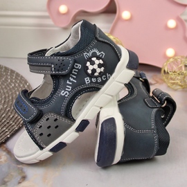 News Sandalias niño con velcro azul marino NOVEDADES multicolor 5