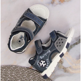 News Sandalias niño con velcro azul marino NOVEDADES multicolor 4