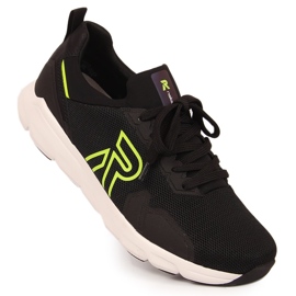 Rieker 07802-01 zapatillas deportivas hombre malla negra negro 3