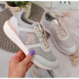 Gris Rieker 40102-40 deportivas grises de mujer 4