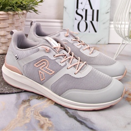 Gris Rieker 40102-40 deportivas grises de mujer 2