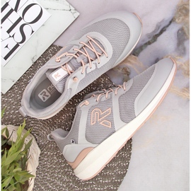 Gris Rieker 40102-40 deportivas grises de mujer 3