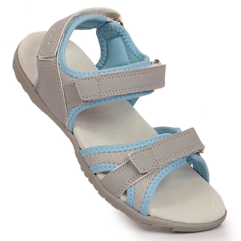 Sandalia sport niña American Club gris 1