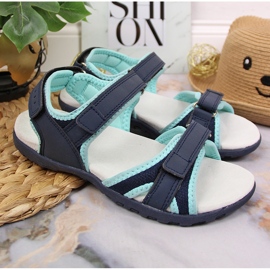 Sandalias niña sport azul marino American Club 4