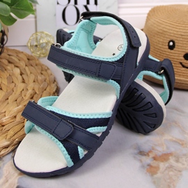 Sandalias niña sport azul marino American Club 5