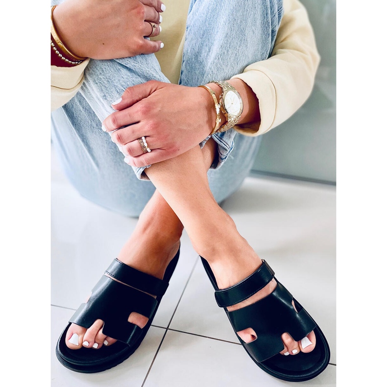 Pantuflas Mujer Tawny Negro 1