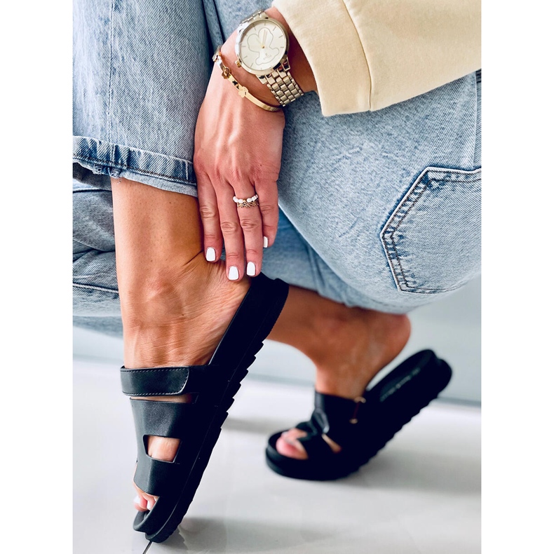 Pantuflas Mujer Tawny Negro 2