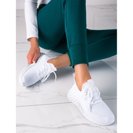 SHELOVET Zapatos deportivos blancos 2