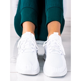 SHELOVET Zapatos deportivos blancos 1