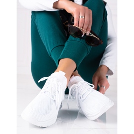 SHELOVET Zapatos deportivos blancos 3