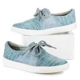 Kylie Deportivas Con Estampado Étnico azul 1 Kylie Deportivas Con Estampado Étnico azul 1