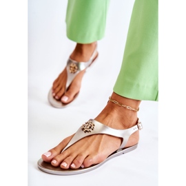 HV Sandalias Golden Sonner para mujer dorado 7