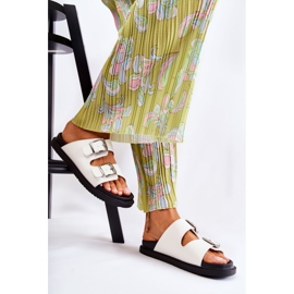 PJ1 Pantuflas Clásicas Mujer Blancas Weston blanco 1 PJ1 Pantuflas Clásicas Mujer Blancas Weston blanco 1