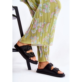 PJ1 Pantuflas Clásicas de Mujer Negras Weston negro 1