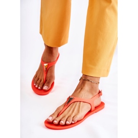 PH1 Sandalias Mujer Naranja Neón Tormenta 2