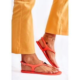 PH1 Sandalias Mujer Naranja Neón Tormenta 3