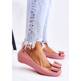 PH1 Bailarinas Mujer De Goma Con Lazo Florete Rosa rosado 7