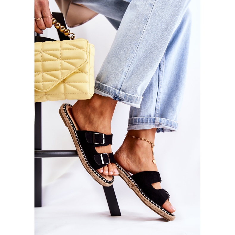 PG1 Zapatillas Mujer Clásicas Ante Negro Casilda 2