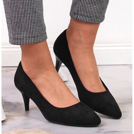 Zapatos de tacón en ante negro de Sergio Leone 6