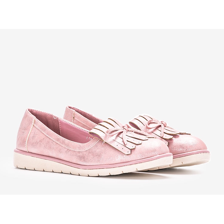 Mocasines rosa lauretta rosado 1