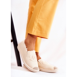 Alpargatas Clásicas Mujer Flaure Beige 3