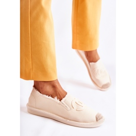 Alpargatas Clásicas Mujer Flaure Beige 7