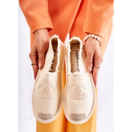 Alpargatas Clásicas Mujer Flaure Beige 8