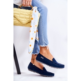 PH1 Mocasines Mujer Ante Azul Marino Millare 3