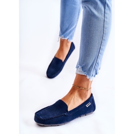 PH1 Mocasines Mujer Ante Azul Marino Millare 7