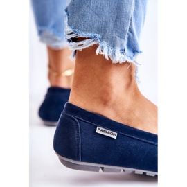 PH1 Mocasines Mujer Ante Azul Marino Millare 5