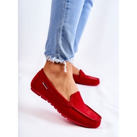 PH1 Mocasines Mujer Ante Millare Rojo 8