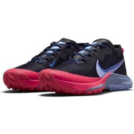Nike Air Zoom Terra Kiger 7 W Zapatillas de running CW6066-004 negro azul rosado 2