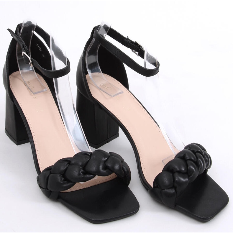 Sandalias de tacón de Denise Black negro 1