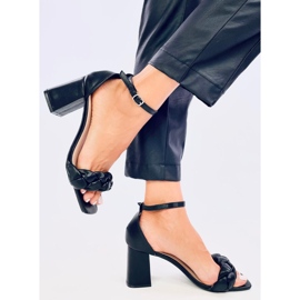Sandalias de tacón de Denise Black negro 4
