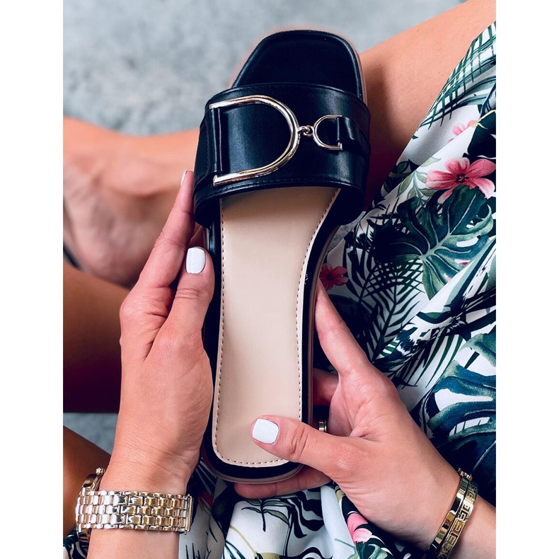 Pantuflas mujer Arizona Negras negro 1 Pantuflas mujer Arizona Negras negro 1