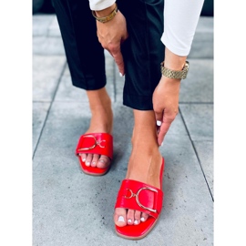 Sandalias mujer Arizona Rojo 2
