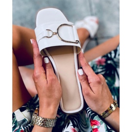 Sandalias mujer Arizona Blanco 5