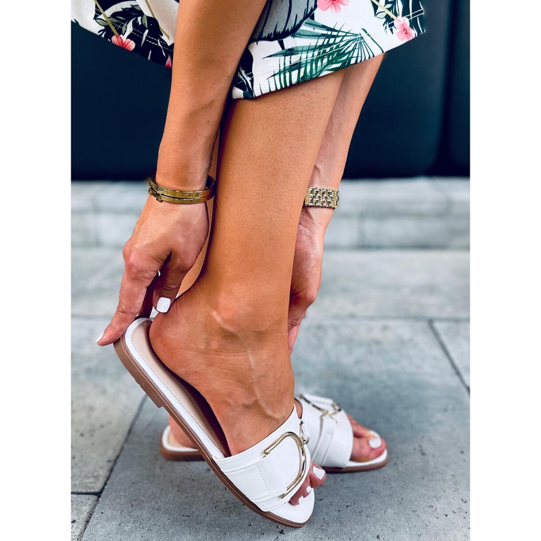 Sandalias mujer Arizona Blanco 2