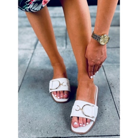 Sandalias mujer Arizona Blanco 3