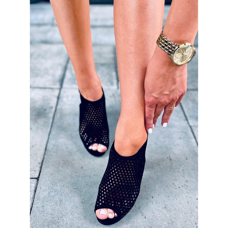 Sandalia calada Sydney Negro 1