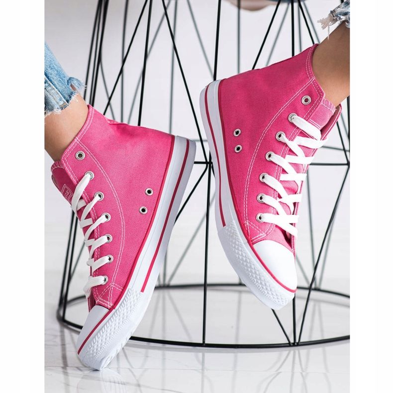 Zapatillas New Age High rosado 1