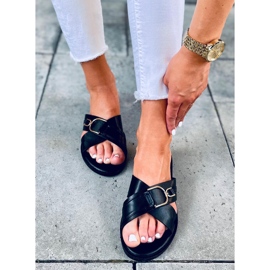 Pantuflas de mujer Brett Negras negro 3
