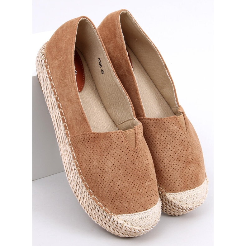 Alpargatas de mujer Callie Camel marrón 1