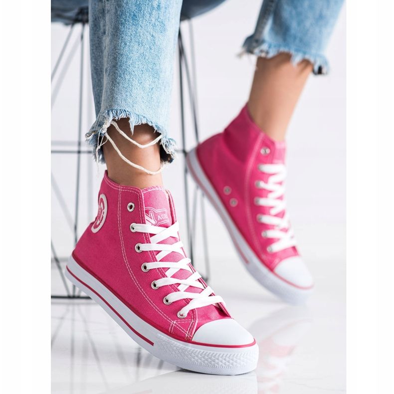 Zapatillas New Age High rosa 2