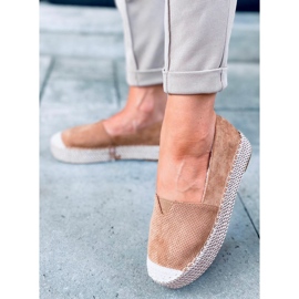 Alpargatas de mujer Callie Camel marrón 4