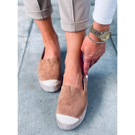 Alpargatas de mujer Callie Camel marrón 5
