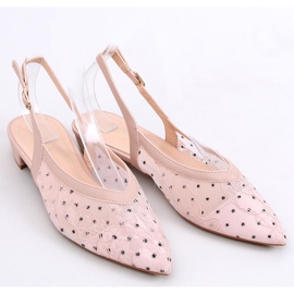 Bailarinas de encaje sin tacón Rosa Margo 1