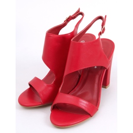 Sandalias tacón rojo Jessica 4