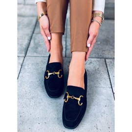 Mocasines mujer Linda Negro 2