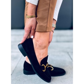 Mocasines mujer Linda Negro 3